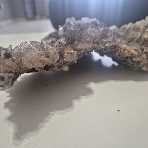 Barite raw natural mineral rock like new