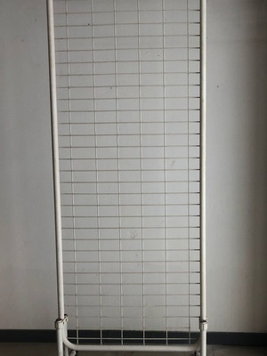 Συρμάτινη πλάτη μεταχειρισμένη, 1,60 x 0,65 m, λευκή, πακέτο 10 τεμαχίων