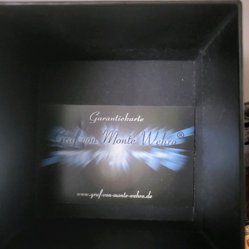 Graf Von Monte Wehro wristwatch new men's