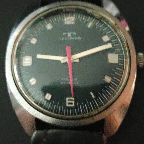 Technos wristwatch used