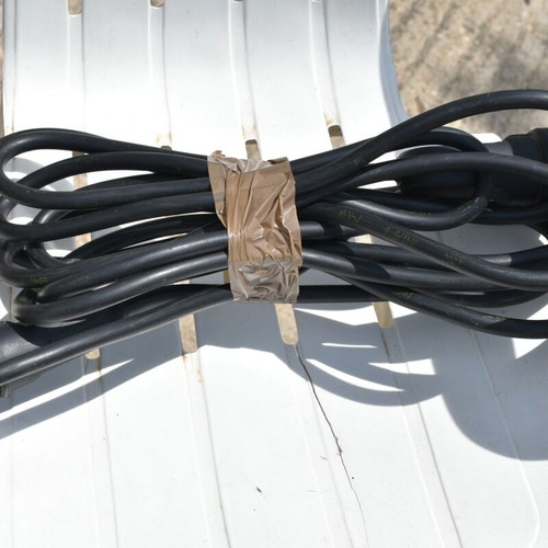 Power extension cable 8 meters like new, extra strong, DIN ISO VDE