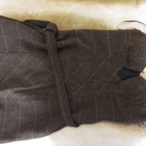 Lormar wool dress like new, size S-M, black and brown