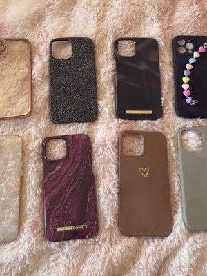 iPhone 12 Pro Max cases set or individual like new
