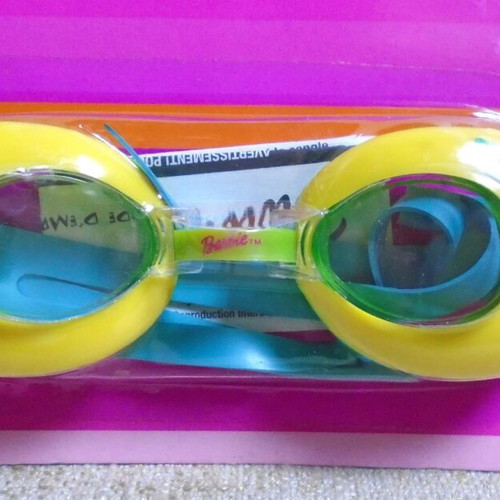 Barbie swimming goggles new