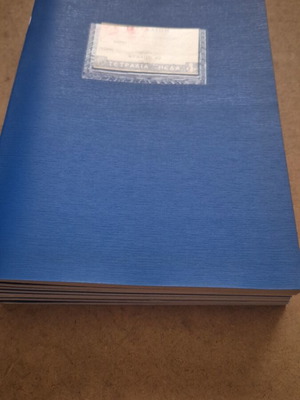 Vintage Neda mathematics notebook forty-sheet unused with small squares