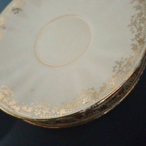 Set of coffee glasses and saucers like new