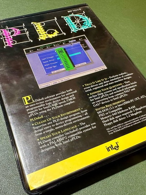 PLDshell Programmable Login Design Shell like new with 5.25 floppy disk