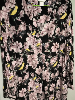 H&M Πουκάμισο Φόρεμα Σαν Καινούργιο Με Φλοραλ Σχέδιο Μέγεθος M