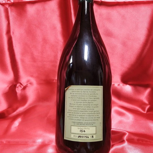 Collectible wine in wooden packaging