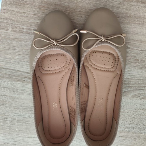 Ballerinas beige size 38 used