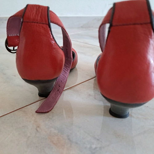 Fly London Barreta new, leather, red size 38