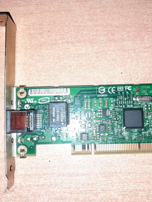Intel Pro Network Card used