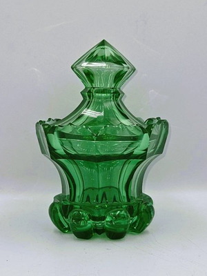 Rare Petal & Loop Candy Bowl Boston & Sandwich Glass Co. like new