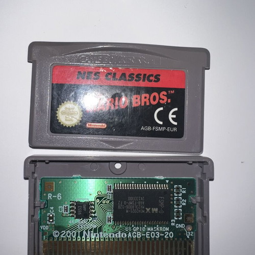 Super Mario NES Classics Game Boy Advance game used