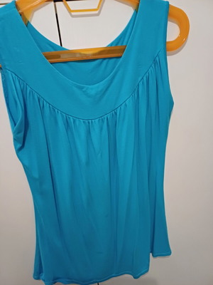 Γυναικείο t-shirt μεταχειρισμένο, μέγεθος XL, μπλε