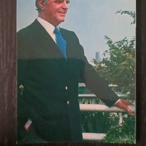 Konstantinos Karamanlis 1974 Karpostal political collectible