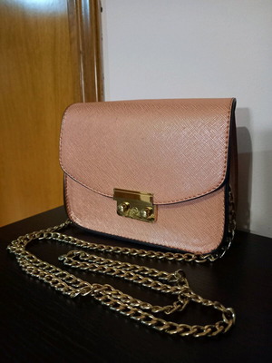 Crossbody bag salmon gold like new