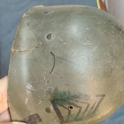 American M1 helmet used from World War II
