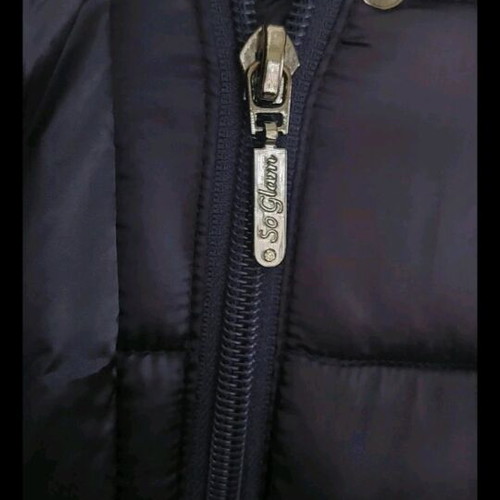 Idexe dark blue jacket for girl 12 years like new