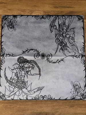 Black Luster Soldier x Chaos Sorcerer Double Cloth Playmat like new
