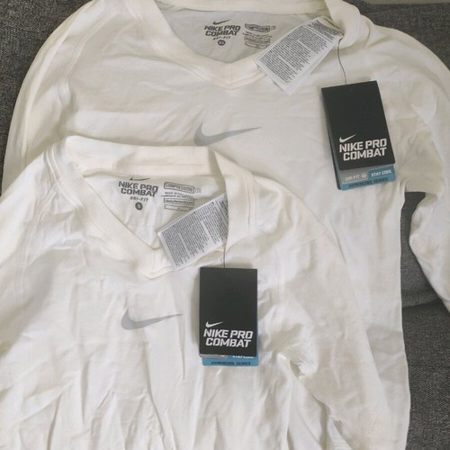 Nike Pro Combat Dri-fit new, sizes XL and S, white