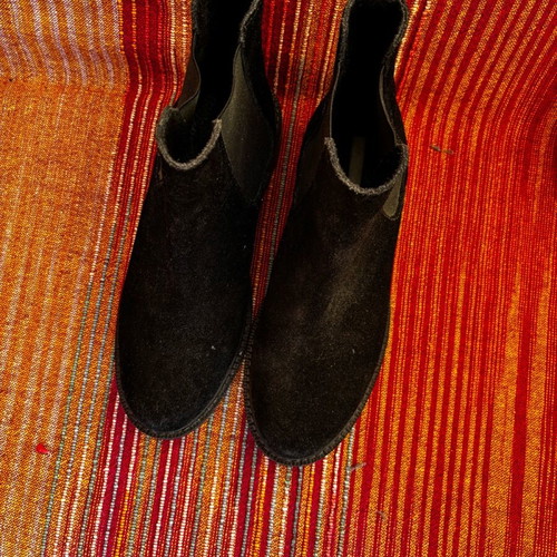 Chelsea boots black H&M used, size 38