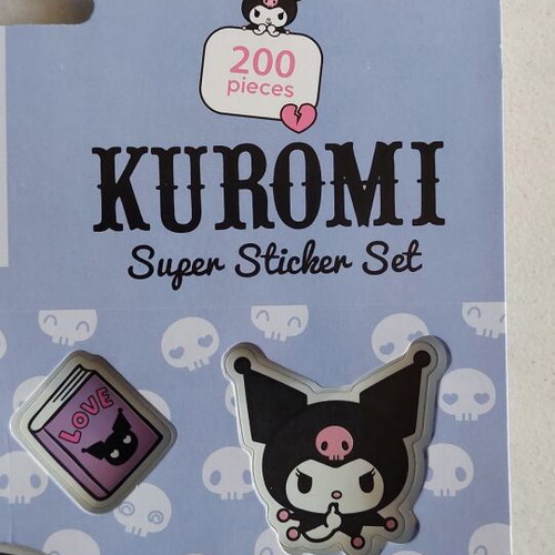 Kuromi stickers new, set of 200 pieces