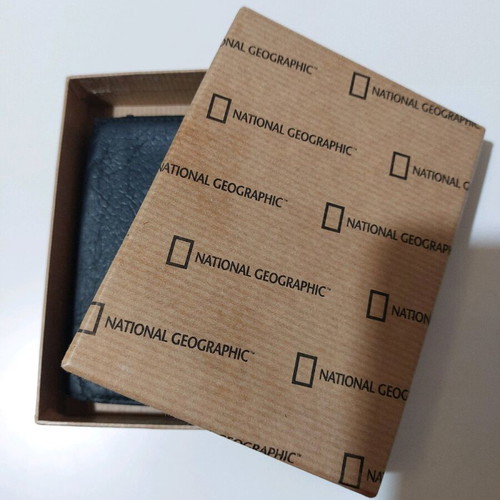 National Geographic and Lavor wallets used, black and brown