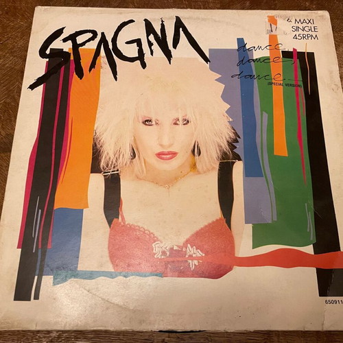 Spagna Dance, Dance, Dance 12" maxi single used, pop