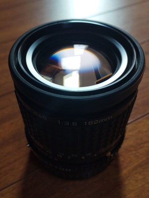 SMC PENTAX-A 645 150mm f3.5 lens used