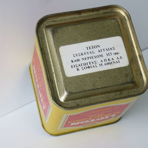 Lipton collectible metal tin like new, vintage 90’s