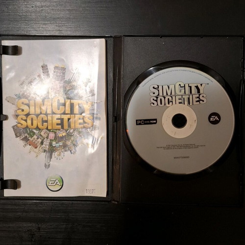 SimCity Societies PC used game in good condition