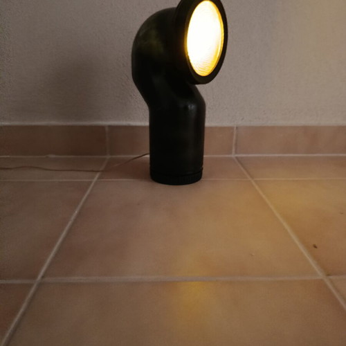 Handmade table lamp with unique lighting and 1m cable