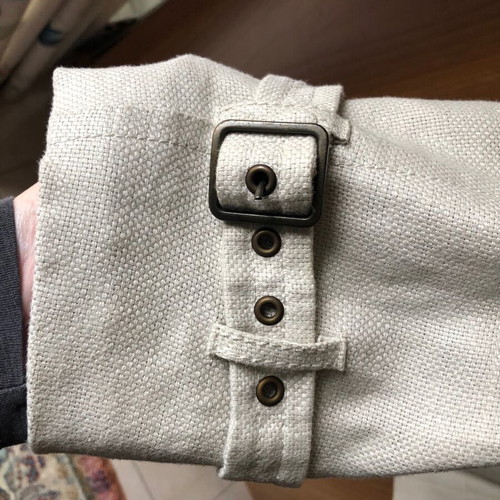 Linen coat Marks and Spencer new, beige, size XL