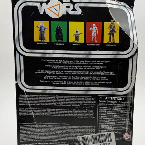 Star Wars Return of the Jedi Bib Fortuna Kenner sealed action figure Hasbro