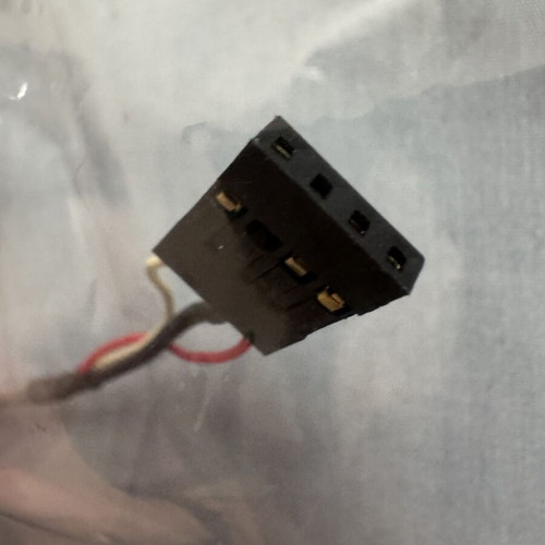 Jumper cable 4 pins like new for CD/DVD audio connection