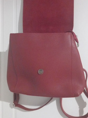 Red backpack used