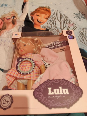 Κούκλα Lulu Sweet Angel με λειτουργία αναπαραγωγής μουσικής σαν καινούργιο