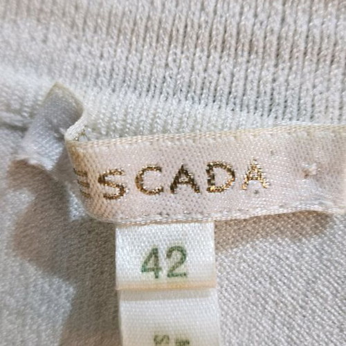 Escada women's short-sleeve top like new, white, size XL