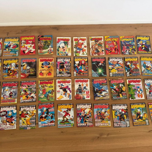 Almanac magazines used, pack of 40 issues, Greek