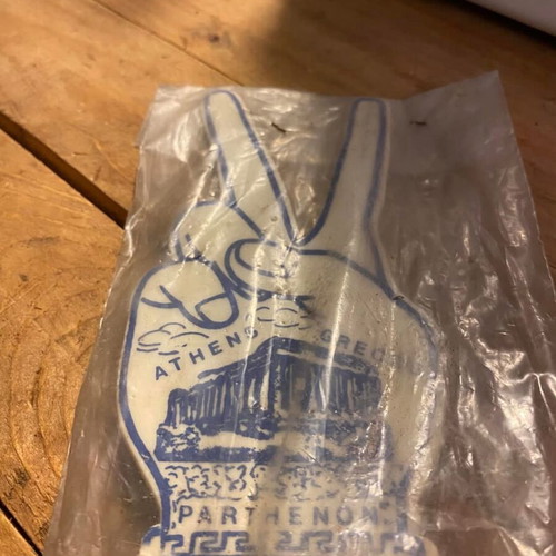 Vintage accessory for rear windshield like new