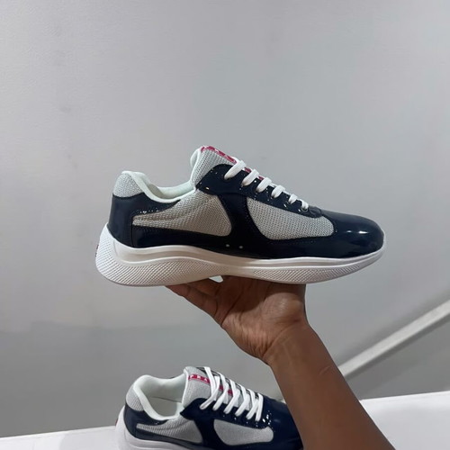 Prada Cups Blue and White Shoes new, size 42