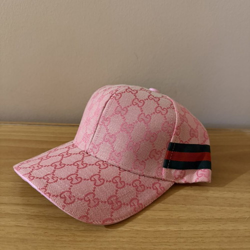 Gucci cap, pink, one size