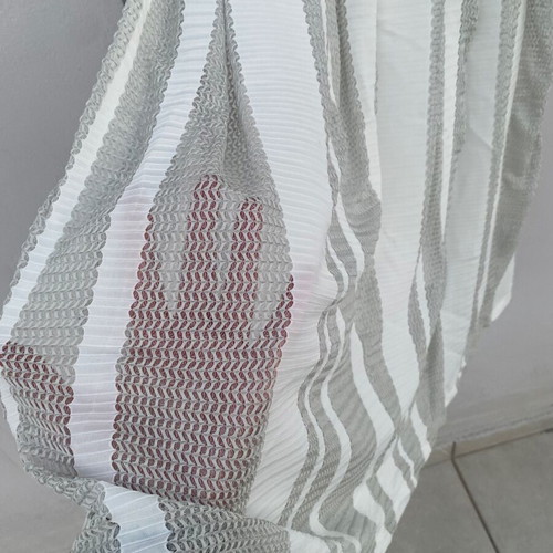 Midi skirt special piece small like new, white and gray