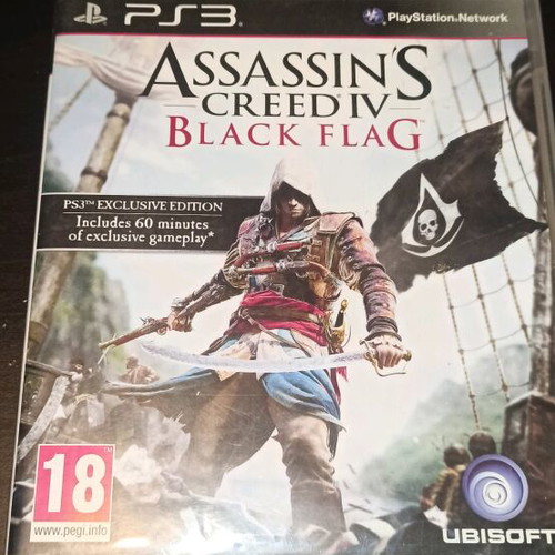 Assassin's Creed IV Black Flag PS3 used in excellent condition