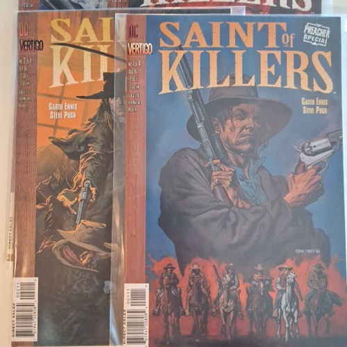 Preacher Special Saint of Killers #1#2#3#4 new, 1996 mini series