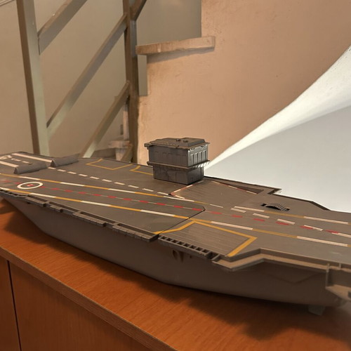 Plastic Aircraft Carrier toy like new