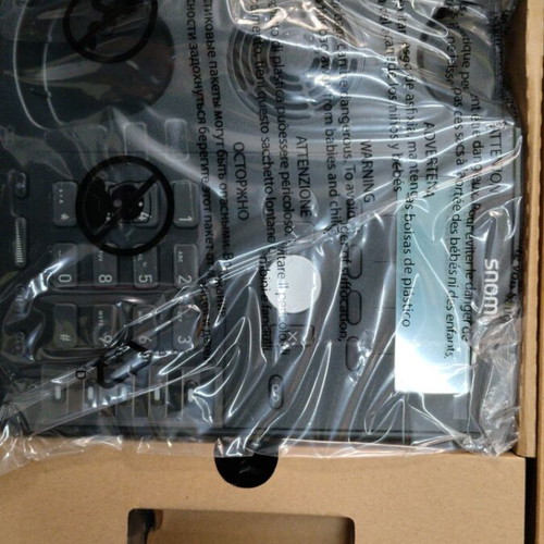 IP Phone WNOM D715 new, wired, black