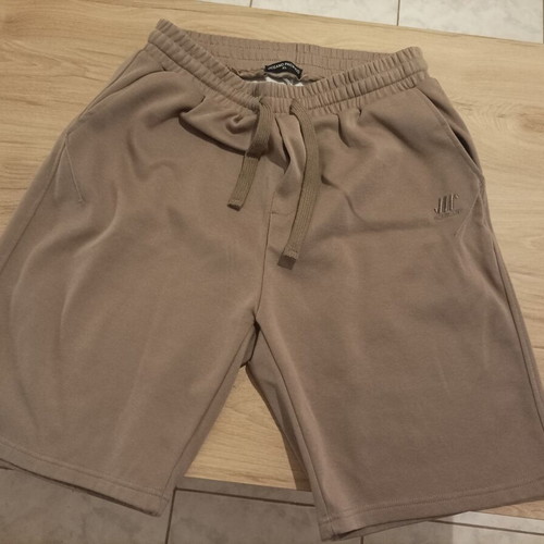 Bermuda shorts new, beige, size XL