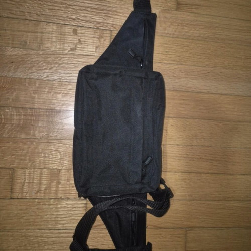Survivors large waist bag like new, black